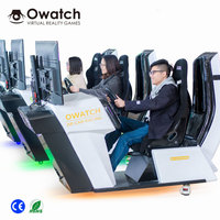 Machine de jeu d'arcade électronique de course automobile à réalité augmentée, simulateur de conduite pour centre de jeux