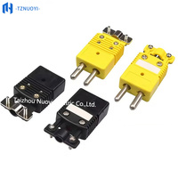 Conector de Termopar en Miniatura (Serie OSTW-CC) Tipos K/J/T/E, Diseño Polarizado Resistente a Altas Temperaturas, ODM/OEM