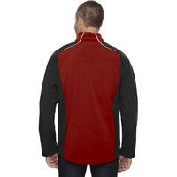 Veste softshell d'hiver pour homme, respirante, confortable, coupe-vent, avec col montant et logo frontal, design léger pour l'extérieur