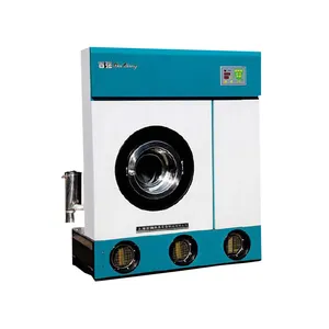 High Quality Thorough Decontamination Automatic Eco Friendly 8kg Perc Commercial Dry Cleaning Machines List