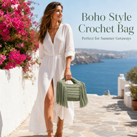 Sacs à main de luxe personnalisés pour femmes en coton de haute qualité avec fermeture à pompon au crochet, capacité 4-6L, toutes saisons, vente en gros