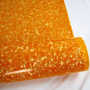 Láminas de Celuloide Nácar Naranja Bridgevia de 0.46mm, Películas de Nitrocelulosa, Material para Manualidades, Envoltura de Tambor, Corte Personalizado, Acordeón - Product Image 1