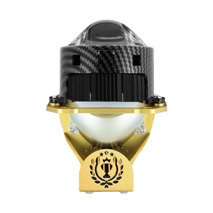 Phare à lentille de projecteur laser double XT7-PRO-Y de 3 pouces, phare antibrouillard LED haute luminosité de 110 W, phares LED pour véhicule - Product Image 3