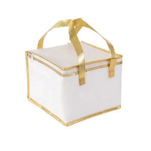 Sac isotherme personnalisé avec logo, non tissé, réutilisable, imperméable, écologique, pour la livraison de nourriture à emporter - Product Image 2