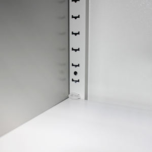 Armario de archivo de hierro de puerta opuesta, armario de almacenamiento de datos de oficina, armario grande de Metal con partición ajustable - Product Image 6