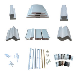 Fabricant de lamelles de persienne en plastique PVC Profil Intérieur Horizontal Plantation Composants de volet <span class=keywords><strong>Lame</strong></span> <span class=keywords><strong>d</strong></span>'obturation de fenêtre - Product Image 6