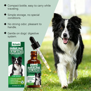 Consegna Rapida, Integratore per Cani per Migliorare la Digestione e il Sistema Immunitario, Gocce Erboristiche per Allergie e Supporto Immunitario - Product Image 6