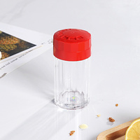 Botol bening transparan awet, pot gula & krimer bahan akrilik pot gula dengan sendok