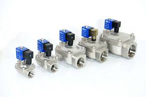 صمام لولبي غشاء طيار بلاستيكي 8 بار 1/2 بوصة DHD31P-15 220 فولت - Product Image 3