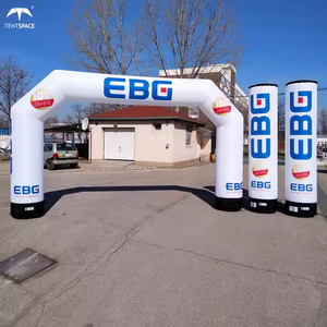Tent space Factory Aufblasbare <span class=keywords><strong>Promotion</strong></span> Column Roll Air Pillar Kommerzielle Werbung Werbung Schlauchboote für die Stand dekoration - Product Image 1