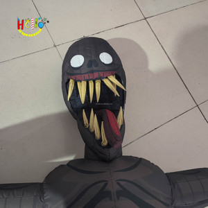 Démon gonflable noir de monstre de diable gonflable effrayant pour la décoration d'halloween - Product Image 5