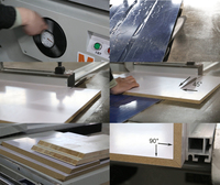 Meishhezhi — scie de Table coulissante MDF MJ6132, Machine pour le travail du bois