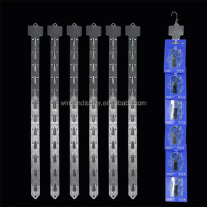 PP Lastic Retail Hanging Merchandising Clips Strips with 7.5*12 <b>Hooks</b> <b>Display</b> Storage Boxes for Warehousing Supermarket Supplies - Product Image 4