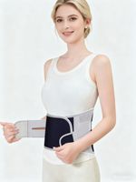 Soporte Lumbar Dinámico de Grado Médico FDA, Faja de Protección Lumbar con Spandex Elástico para CrossFit, Sentadillas y Peso Muerto