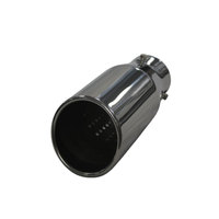 Universal de acero inoxidable de coche de carreras de escape tubos de cola Silenciador para Toyota Land Cruiser Prado Hilux Vigo Revo Rocco
