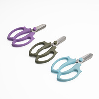 Outils de fleuriste en gros, ciseaux à fleurs violets en acier inoxydable 3CR13, exquis, tranchants, économiseurs d'effort, personnalisables pour les arrangements DIY