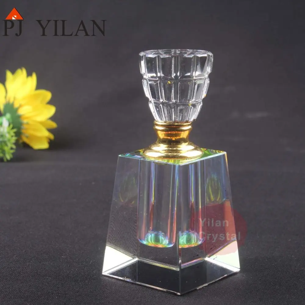 3Ml 6Ml 12Ml Fancy Decoratieve K9 Glas Etherische Olie Parfum Attar Crystal Geur Fles Voor Dame