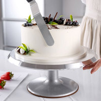 Support à gâteau et plateau tournant en alliage d'aluminium écologique pour pâtisseries et cupcakes, outils de décoration de gâteaux, fournitures de pâtisserie rotatives