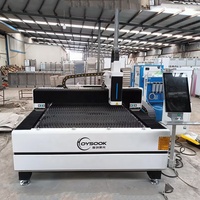 Machines de découpe laser à fibre Hoysook 3015 3000W pour acier et métal, découpeuse laser CNC haute vitesse pour tôles