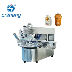 Automatic Laundry Detergent Filling And Capping Machine Water Filling And Capping Machine For Ketchup Sachet Vertical Bag