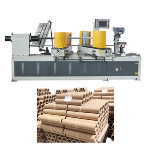 Máquina para fabricar, enrollar, cortar y hacer <span class=keywords><strong>tubos</strong></span> <span class=keywords><strong>de</strong></span> <span class=keywords><strong>cartón</strong></span> kraft en espiral - Product Image 1