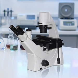Microscope biologique inversé Phenix PH-XDS5 économique, équipé d'un excellent système optique pour la recherche scientifique et les universités - Product Image 1
