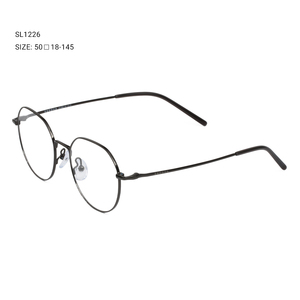 Cổ điển Vòng đặc biệt mạ điện màu sắc linh hoạt đền trong suốt lời khuyên Unisex Vòng Tròn Kim loại hợp kim Kính mắt - Product Image 4