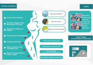 Presoterapia Reducción de celulitis Máquina de drenaje linfático - Product Image 3
