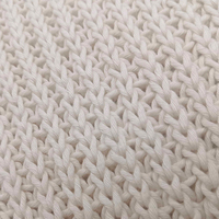 Fil de dentelle de coton mercerisé Garniture de dentelle mélangée Fil fantaisie pour machine à tricoter et à crocheter