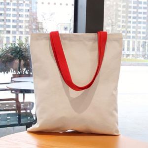 Bolsa de Tela de Algodón de Alta Calidad con Logotipo Personalizado, Asas de Cuerda Reutilizables, Tamaño Personalizado, Bolsa de Compras al por Mayor - Product Image 5