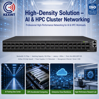 Conmutador InfiniBand Quantum HDR Mellanox MQM8790-HS2F de Kexint, 40 Puertos, 200G, 1U, para Centros de Datos, IA y HPC
