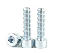 Vis à tête cylindrique DIN 912 en acier allié zingué pour l'assemblage de gabarits et d'outils de machine-outil CNC, fixateur de quincaillerie industrielle