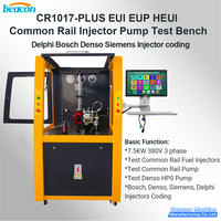 Banc d'essai tout-en-un pour systèmes de carburant Beacon CR1017-PLUS avec base de données ouverte pour le codage, l'étalonnage et la remise à neuf des injecteurs – Idéal pour les entreprises