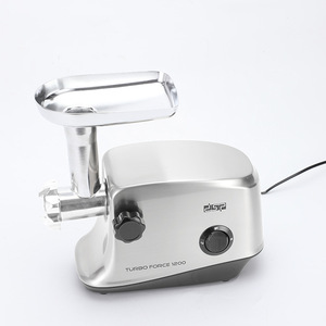 Picadora de Carne DSP Turbo Force 1200W de Acero Inoxidable, Eléctrica, con Función para Hacer Salchichas, Velocidad Variable, Fácil y Segura de Usar en el Hogar - Product Image 3
