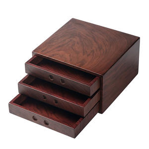 Cajas de té Pu'er al por mayor, grandes cajas de regalo para té, cajas de bambú y madera, estantes de exhibición de pasteles de té de varias capas, para el hogar - Product Image 1