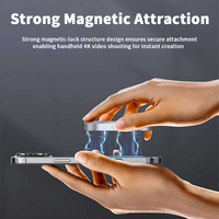 PSSD magnétique pour iphone MagSafe Portable SSD 2000 Mo/s Type-C USB 3.2 Gen 2x2 20Gbps Connectivité Solution à semi-conducteurs externe