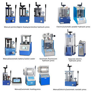 เครื่องอัดเม็ดไฮดรอลิกจอแสดงผลดิจิตอลแบบแมนนวลขนาดเล็ก5T สำหรับห้องปฏิบัติการ - Product Image 5