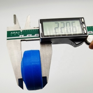 D47mm POM Con lăn ròng rọc cho gia cầm giết mổ trên không băng tải dòng nylon đúc tiêm Sản phẩm OEM nhựa hỗ trợ - Product Image 3