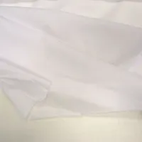 150cm Largeur TC 65/35 115gsm à 120gsm Blanc Dacron 65% Polyester 35% Coton Popeline Tissu par Rouleau