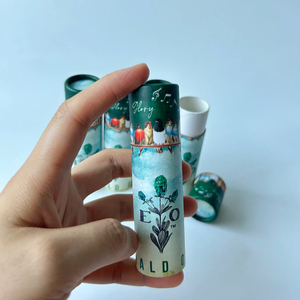 Envase de cartón desodorante al por mayor, envase de bálsamo labial biodegradable, bálsamo labial de realce, Perfume personalizado, tubos de papel Chapstick - Product Image 3