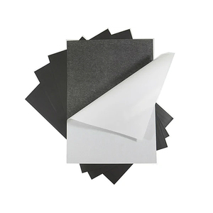 Logotipo personalizado isotropía o anisotropía Hoja magnética de goma de tamaño A4 suave con respaldo de cinta autoadhesiva blanca - Product Image 3