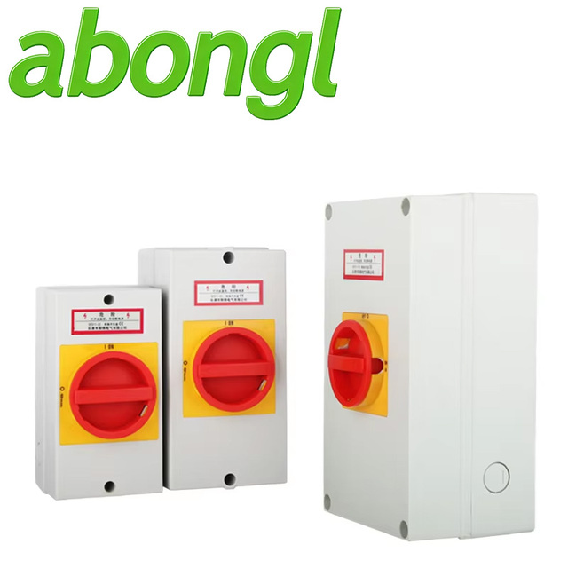 SFD11 Three-Phase Rotary Switch LW42 Outdoor Waterproof Maintenance Box LW26 Universal Transfer Switch Load Isolation Feature