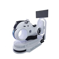 Moto de la réalité virtuelle VR de moto du jeu d'arcade 9D VR conduisant le simulateur