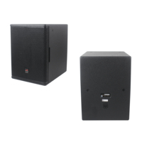 T 10 pouces MDF boîte de son professionnelle maison Audio fête DJ karaoké haut-parleur passif Subwoofer
