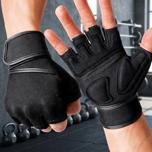 Guantes de Gimnasio Transpirables de Media Mano, Ecológicos, de Alta Calidad, Personalizados OEM, para Deportes, Fisicoculturismo y Levantamiento de Pesas - Product Image 3