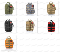 Ajuteqpt équipement de survie professionnel, outils, kit de premiers soins d'urgence SOS pour la randonnée