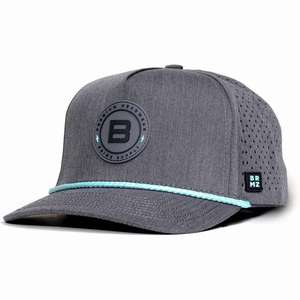 Gorra de Béisbol Personalizada de 5 Paneles de Goma PVC con Logotipo Impermeable, Gorras Perforadas con Corte Láser, Gorras Deportivas de Alto Rendimiento para Golf - Product Image 2