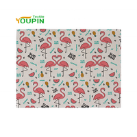 Impression numérique Sets de table à sublimation 30x40cm Sets de table rectangulaires vierges pour cadeaux personnalisés