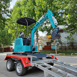 RLD รถพ่วงเต็มรูปแบบชุบสังกะสีแบบจุ่มร้อนความจุ2ตันสำหรับรถขุดขนาดกะทัดรัดและใช้งานหนัก - Product Image 5