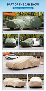 Taille personnalisée de haute qualité multifonction <span class=keywords><strong>pare</strong></span>-<span class=keywords><strong>brise</strong></span> de voiture couverture de neige 300D <span class=keywords><strong>Protection</strong></span> UV couverture de voiture - Product Image 6